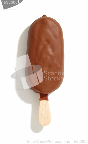 Image of Ice cream on white background