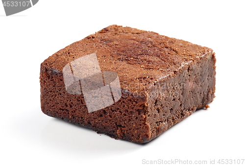 Image of piece of chocolate brownie cake