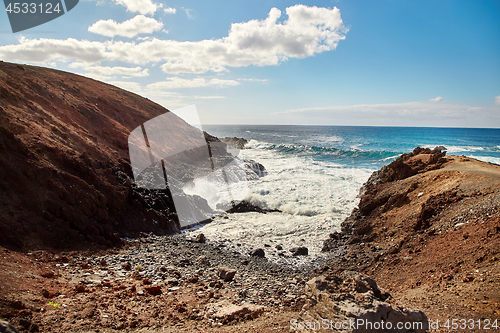 Image of Beautiful landscape of Lanzarote Island