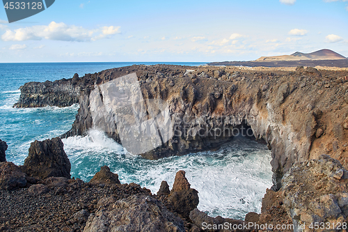 Image of Beautiful landscape of Lanzarote Island