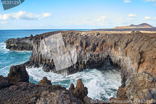 Image of Beautiful landscape of Lanzarote Island