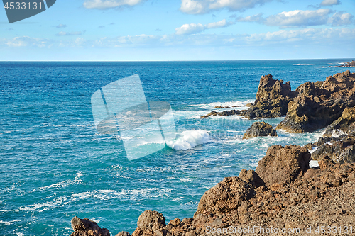 Image of Beautiful landscape of Lanzarote Island