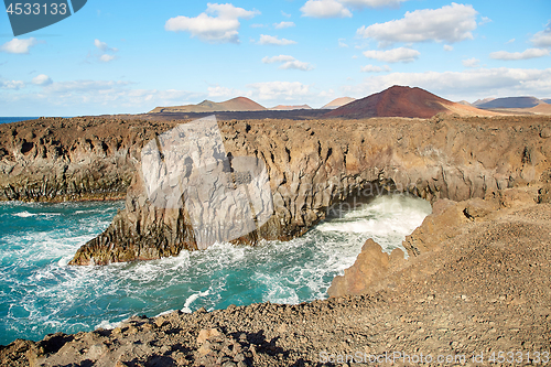 Image of Beautiful landscape of Lanzarote Island