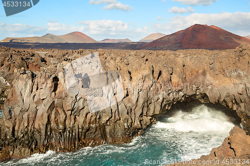 Image of Beautiful landscape of Lanzarote Island