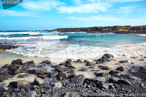 Image of Landscape of Lanzarote Island, Canaries