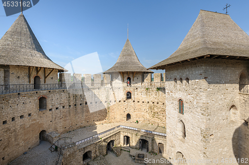 Image of Inner space of medieval fortress in Soroca, Republic of Moldova