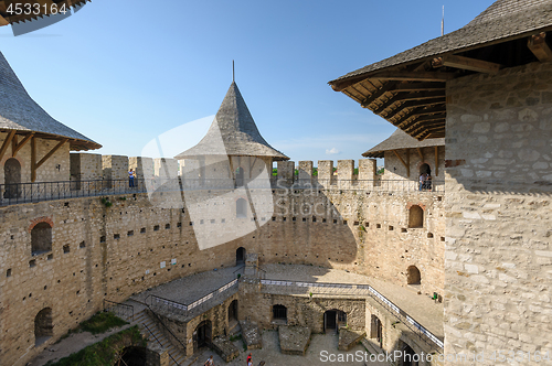 Image of Inner space of medieval fortress in Soroca, Republic of Moldova