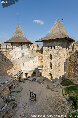 Image of Inner space of medieval fortress in Soroca, Republic of Moldova