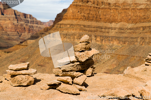Image of rocks in grand canyon