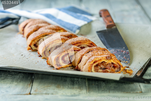Image of Rugelach is a traditional dessert of Jewish cuisine.