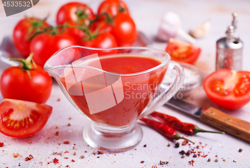 Image of tomato sauce