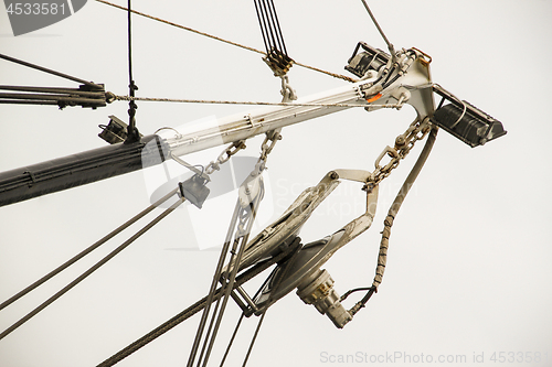 Image of Industrial fishing crane