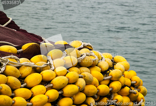 Image of Industrial fishing net