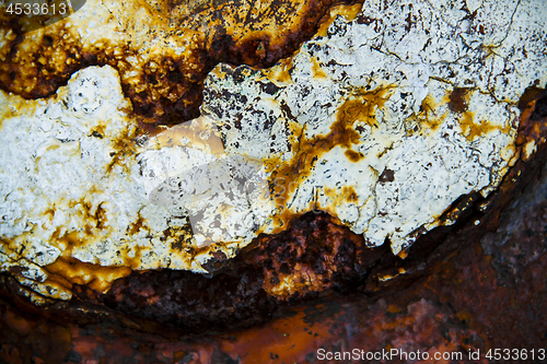 Image of Rust metal structure background