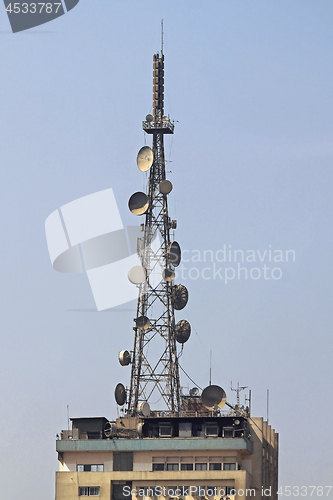 Image of TV Station Antenna