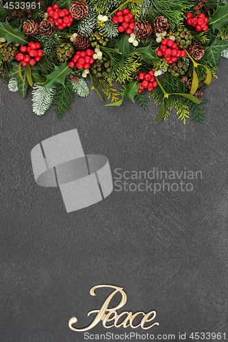 Image of Christmas Peace Background
