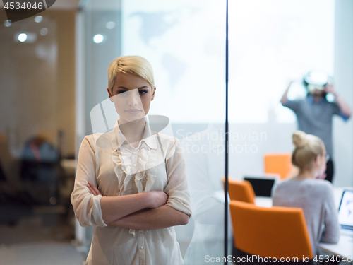 Image of Portrait of successful Businesswoman