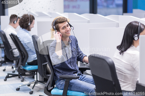 Image of Call center operators