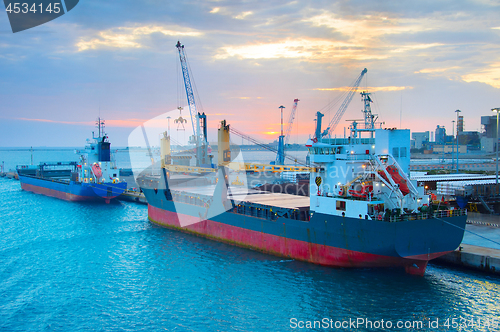 Image of Industrial port, Italy