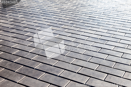 Image of Grey paving stones as background