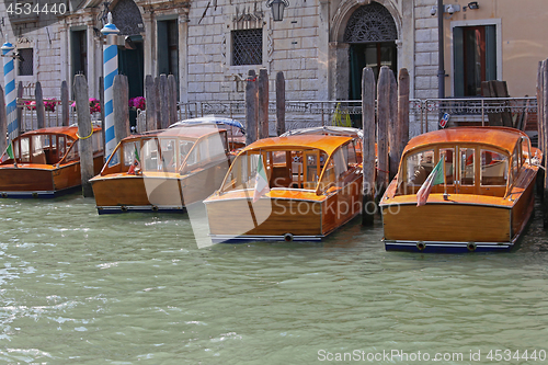 Image of Venice Taxi Boats