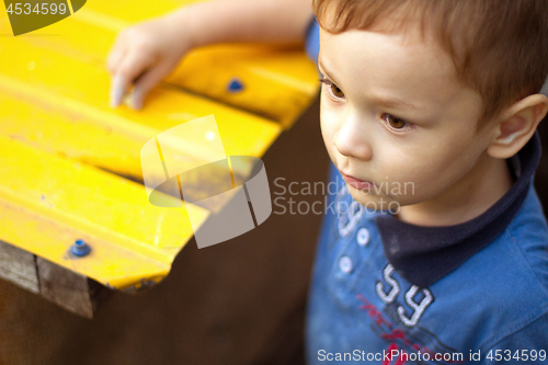 Image of Boy with cute eyes