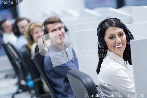 Image of Call center operators