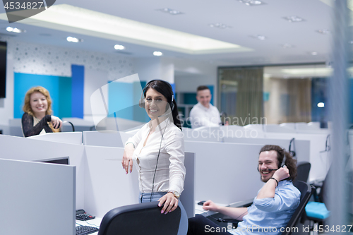 Image of Call center operators