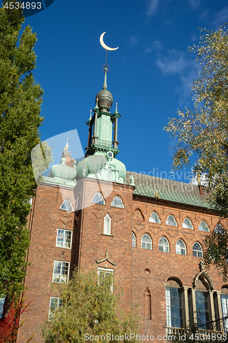 Image of city hall of Stockholm