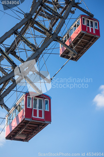 Image of ferris wheel at Prater Vienna Austria