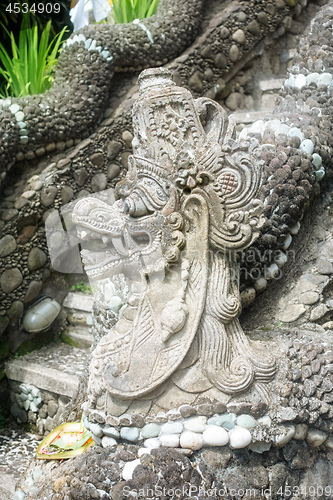 Image of a Hindu statue in Bali Indonesia