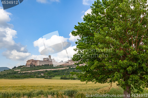 Image of Assisi in Italy Umbria