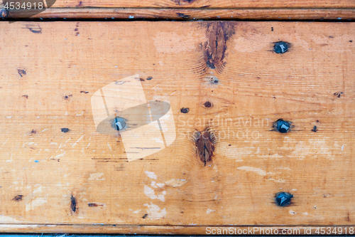 Image of old painted wooden background