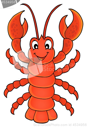 Image of Cartoon lobster theme image 1