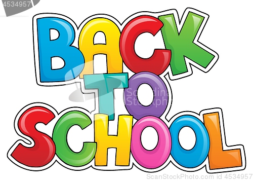 Image of Back to school message image 2