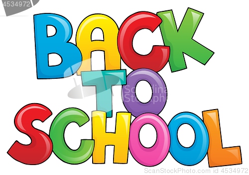 Image of Back to school message image 1