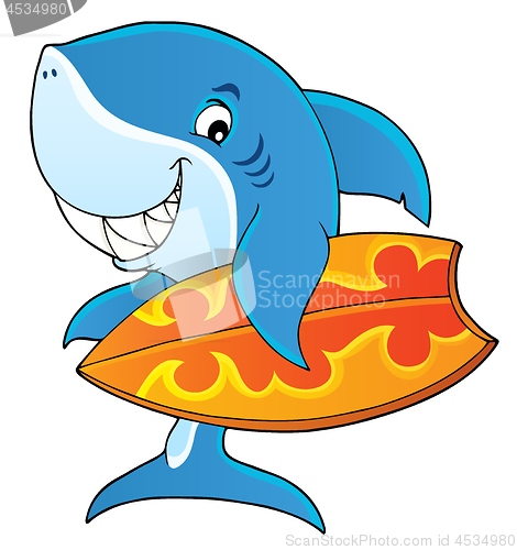 Image of Surfer shark theme image 1