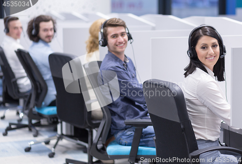 Image of Call center operators