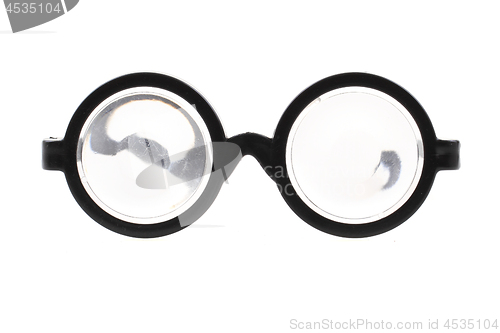 Image of old glasses isolated
