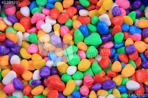 Image of color stones texture