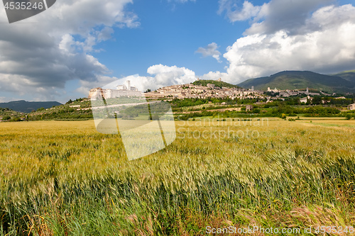 Image of Assisi in Italy Umbria