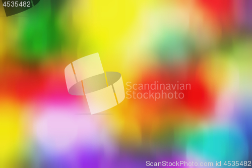 Image of Abstract blurred colorful background