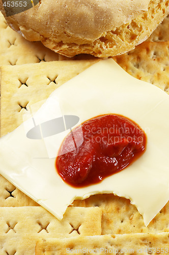 Image of bread and cheese