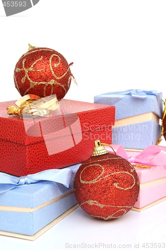 Image of balls and gifts