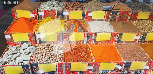 Image of Spices market in Turkey