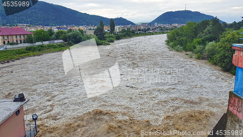 Image of Dam with open gates