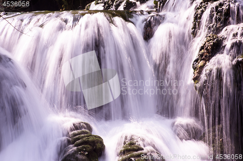 Image of beautiful waterfall