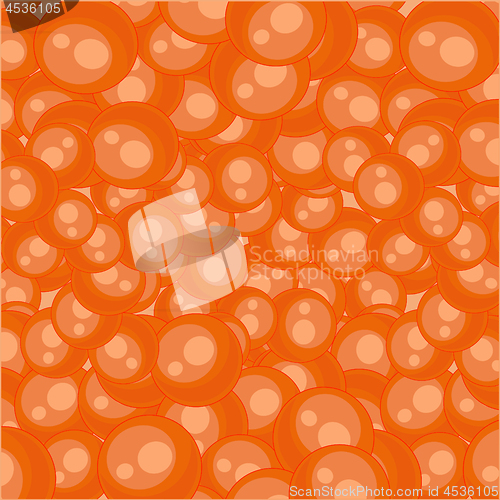 Image of Decorative background from seafood red roe fish