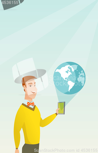 Image of International technology communication.