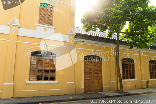 Image of Macau old town city